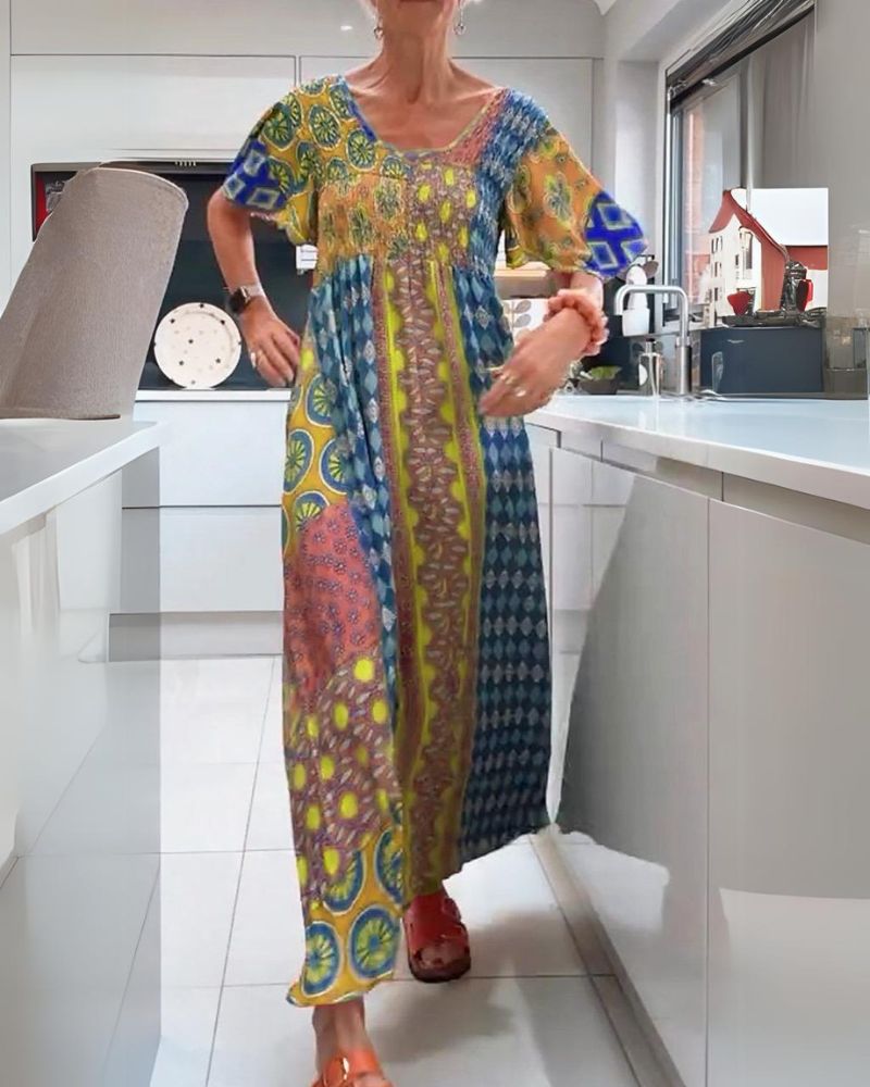Bohemian Chic Dress for Festivals and Events