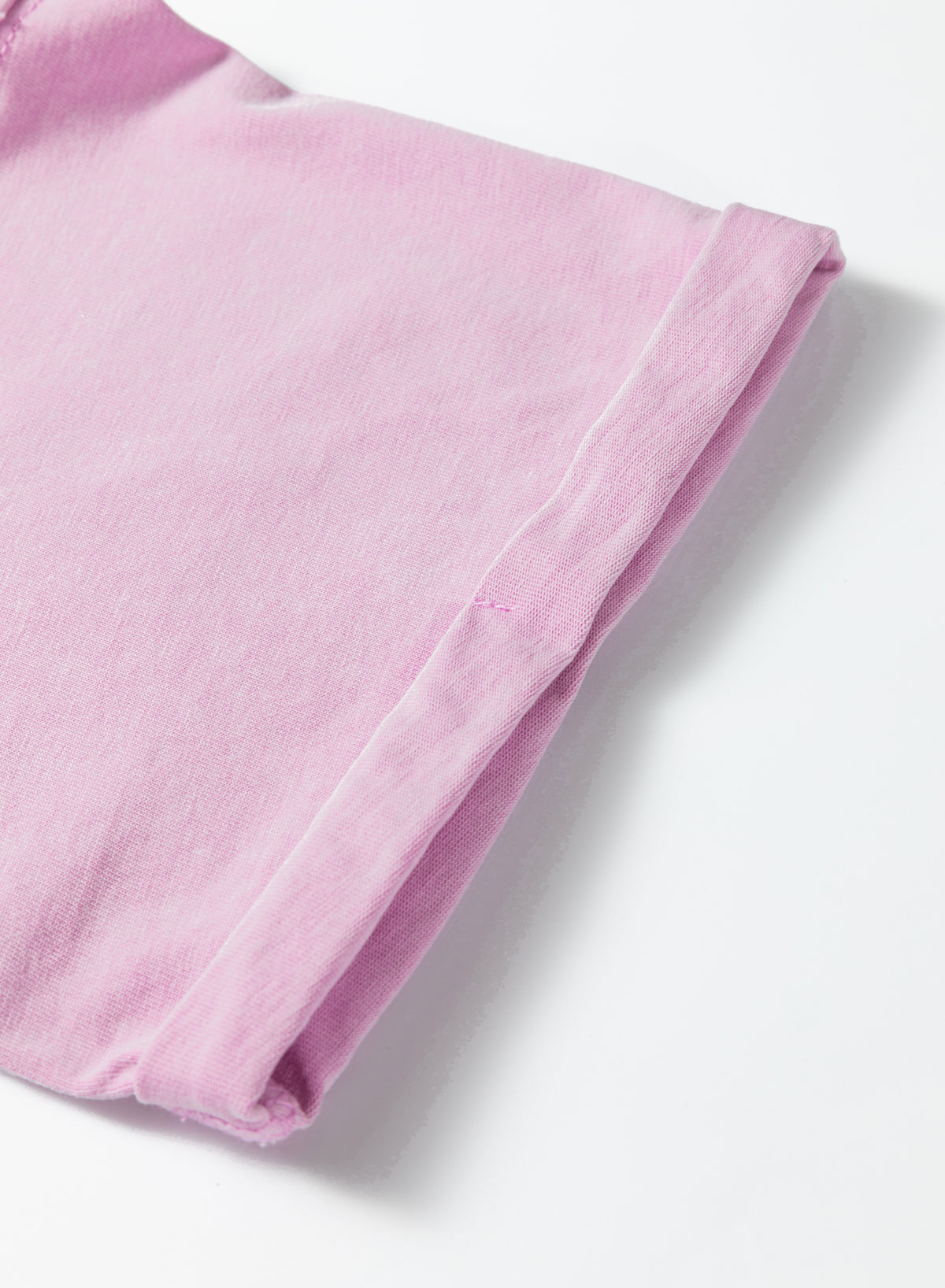Wide T-shirt with mineral wash and dropped shoulder