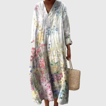 Stephanie™ | Chic Geometric Print Dress for Every Occasion