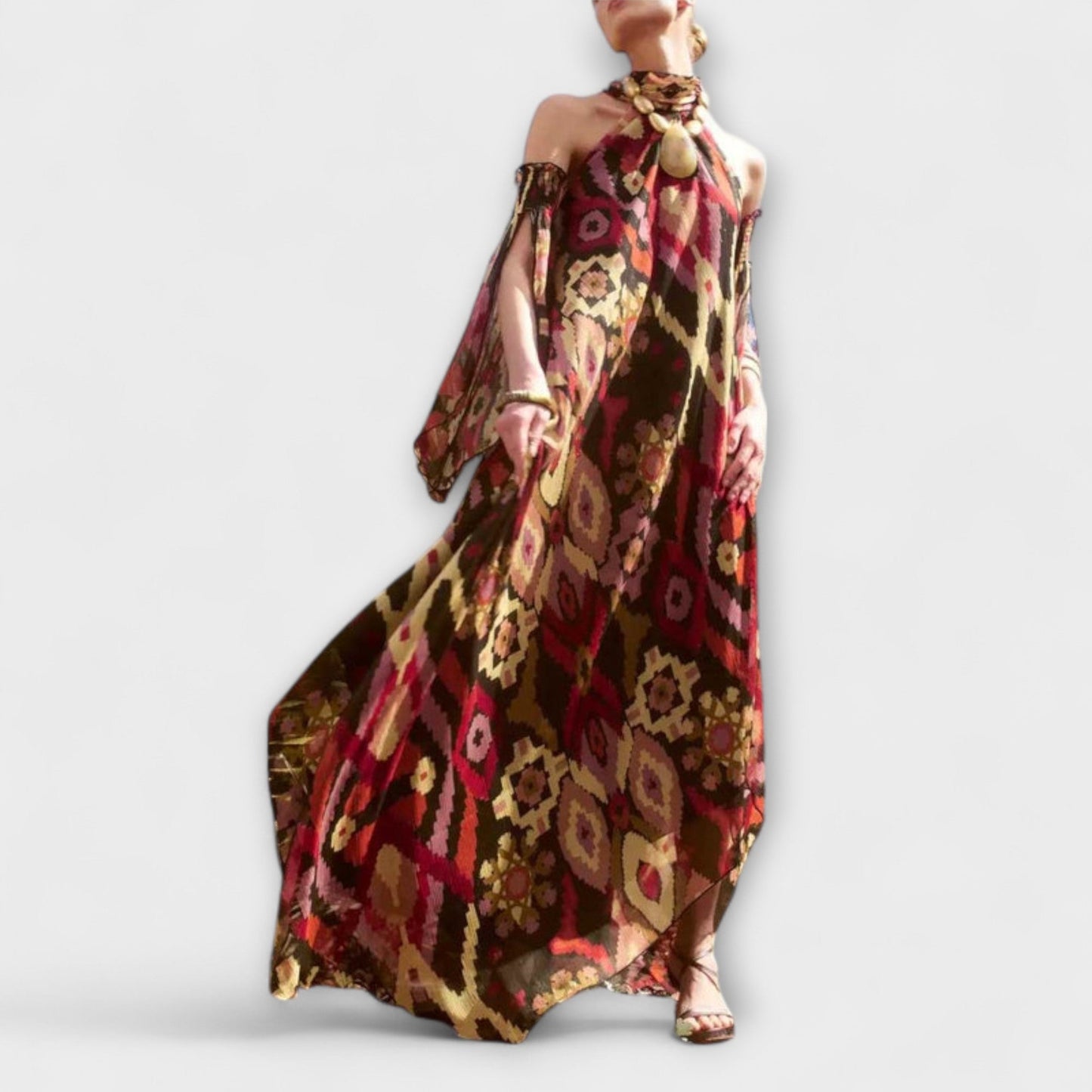 Bohemian Maxi Dress for Festivals & Events