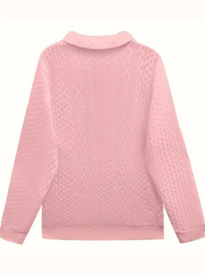 Zoé™ | Modern Zip-Up Sweater