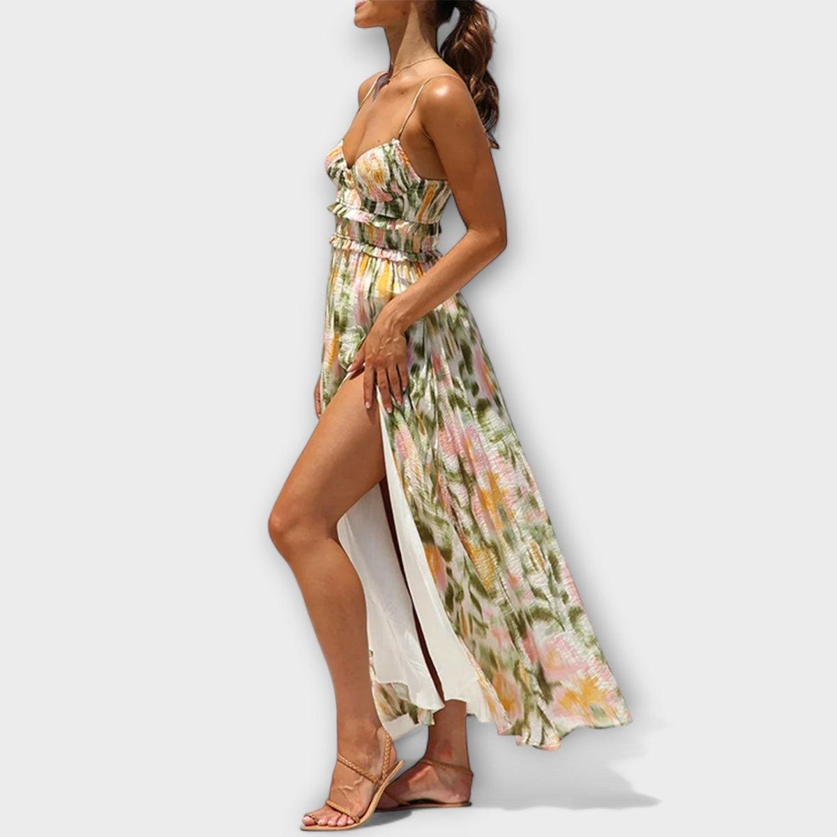 Annalise - Chic Printed Dress for Any Occasion