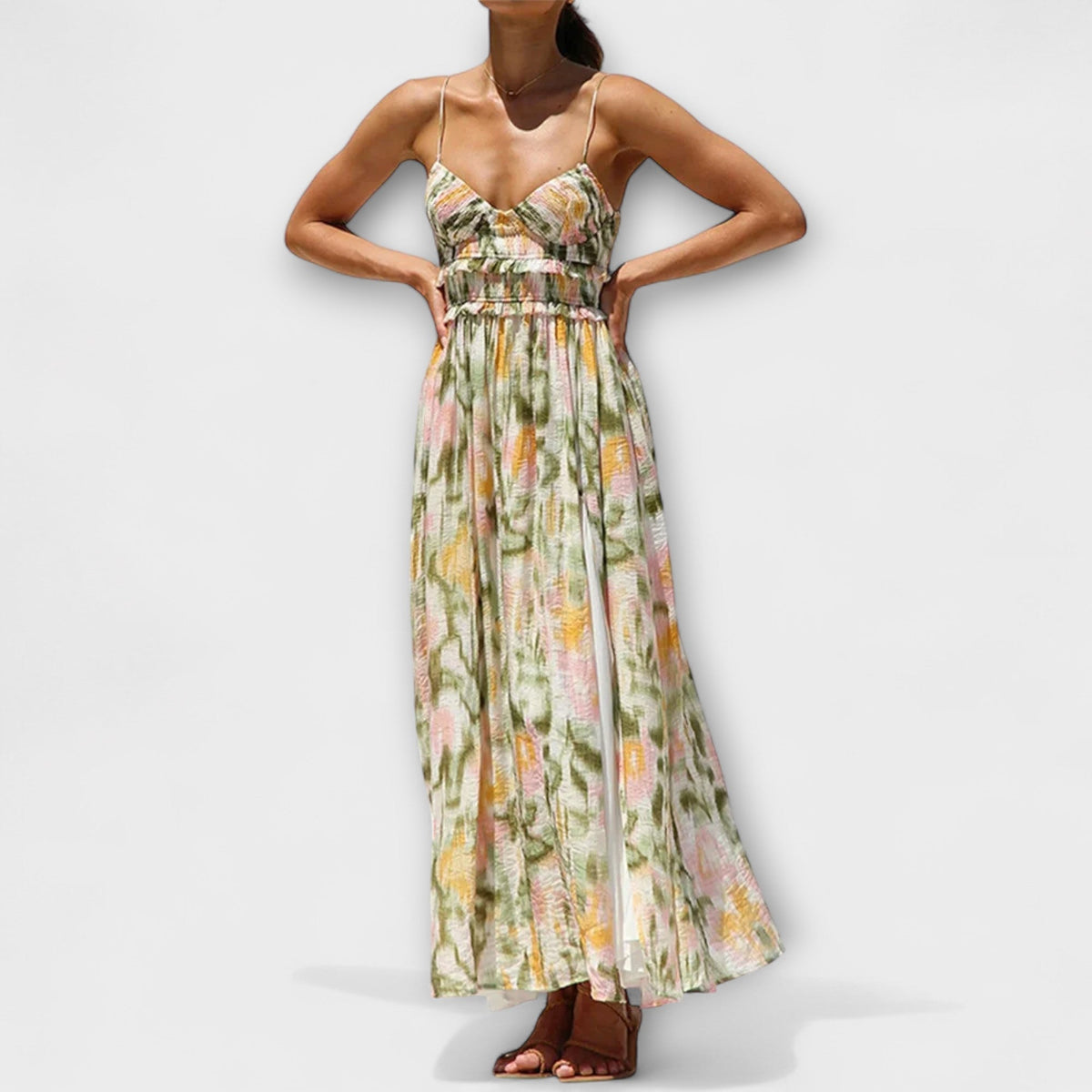 Annalise - Chic Printed Dress for Any Occasion