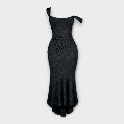 Renske - Chic Corset Long Dress for Events