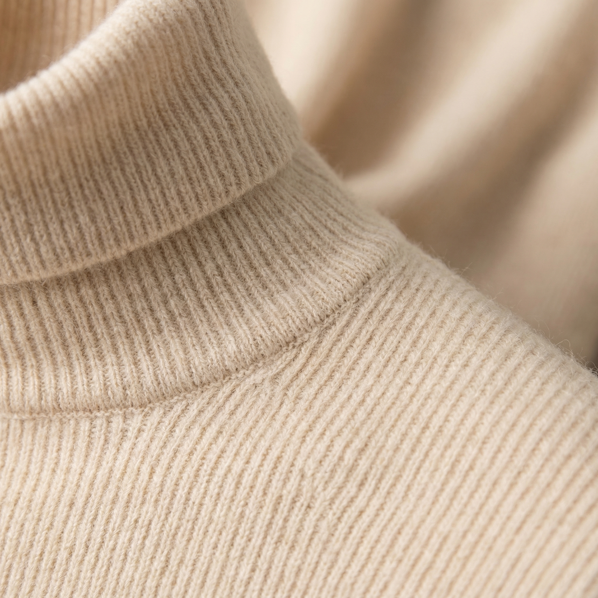 Aria Cashmere-Feel Turtleneck