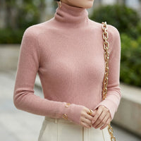 Aria Cashmere-Feel Turtleneck