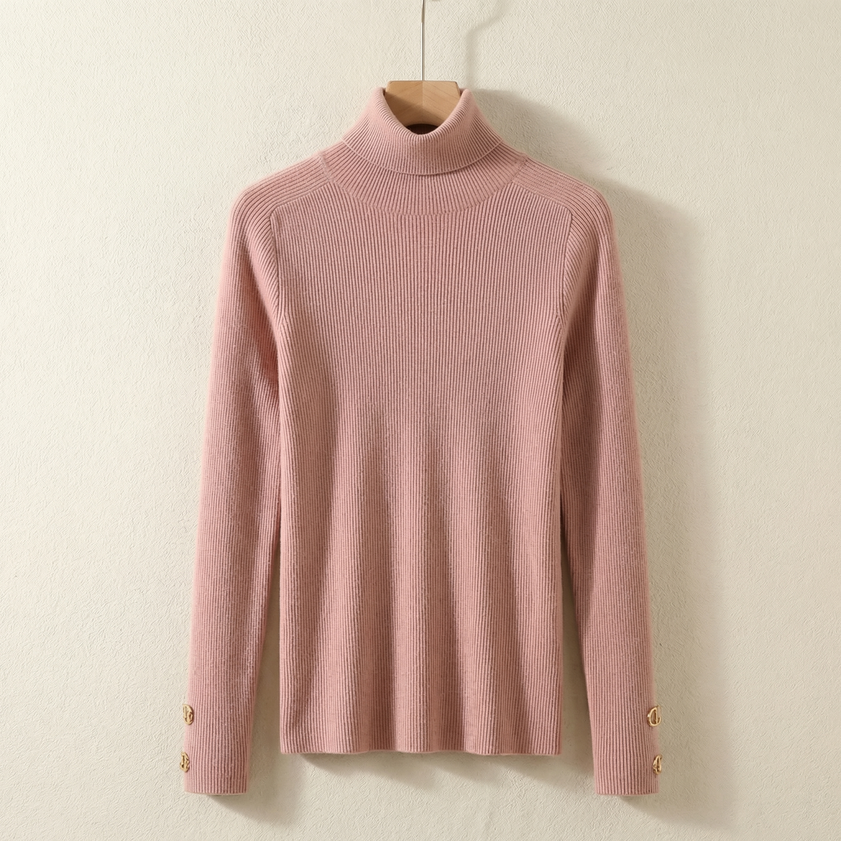 Sienna Cashmere-Feel Turtleneck