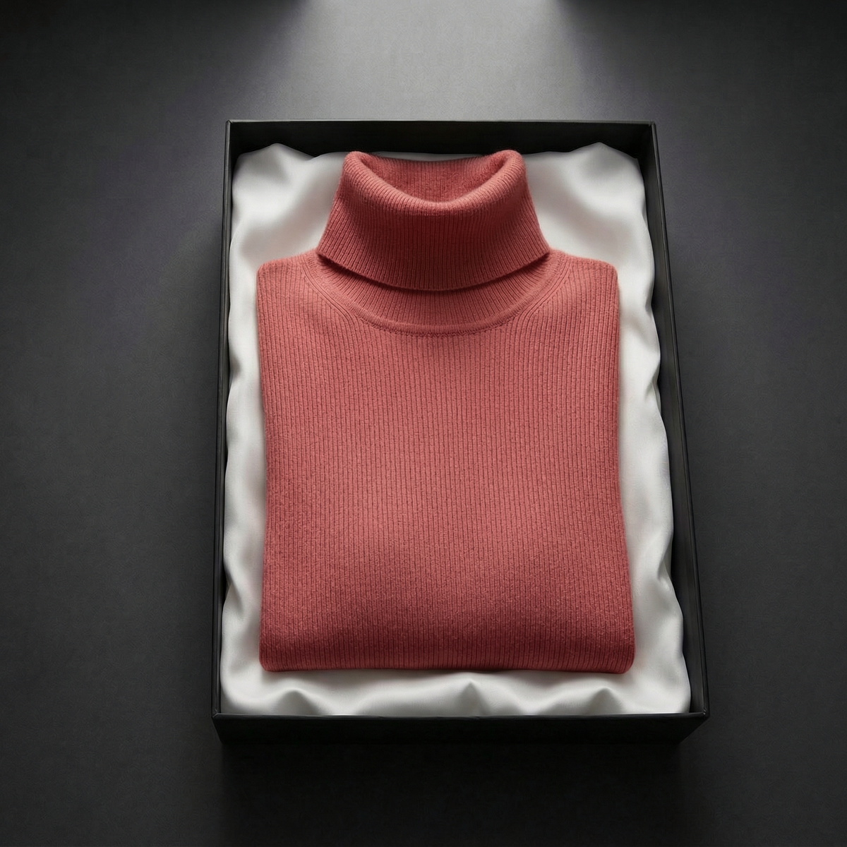 Ivy Cashmere-Feel Turtleneck