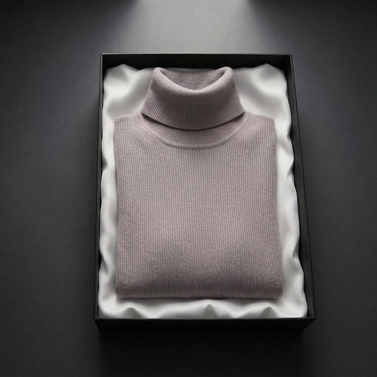 Ivy Cashmere-Feel Turtleneck