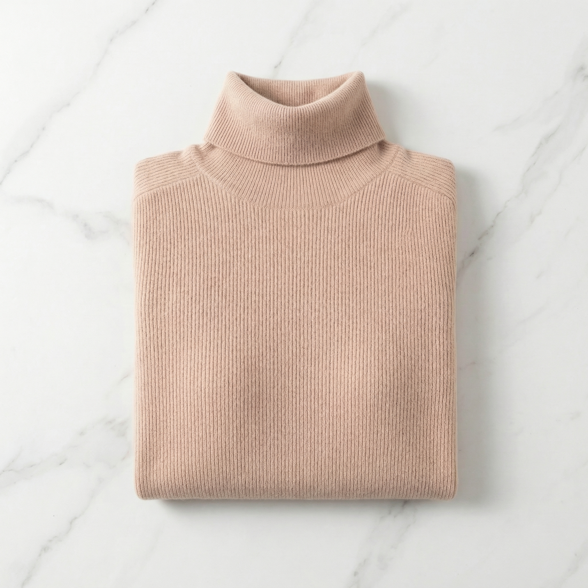 Clara Cashmere-Feel Turtleneck
