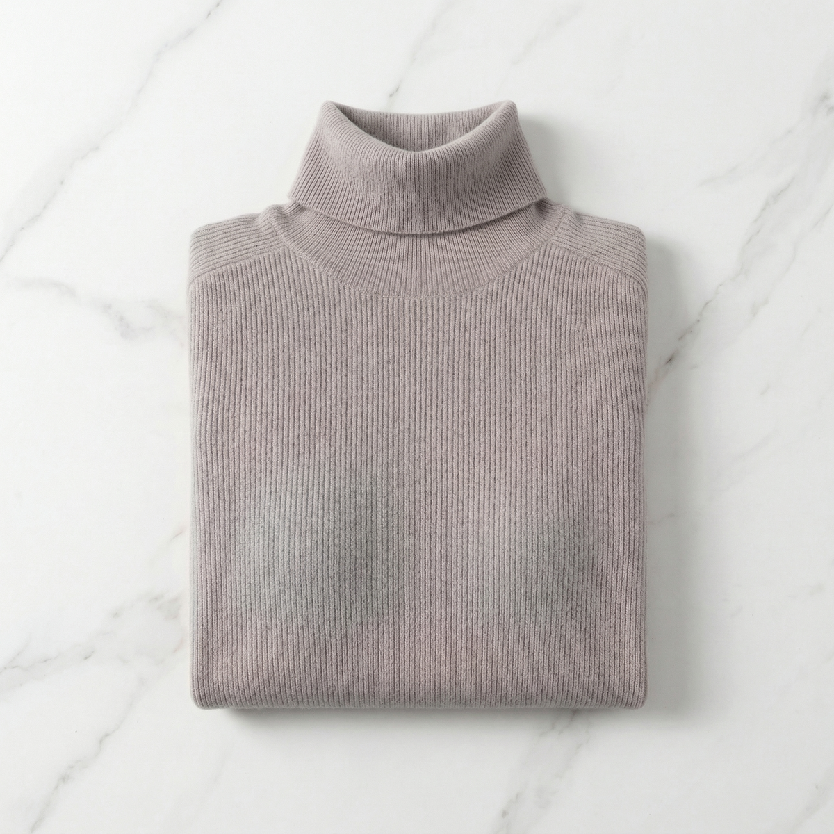 Clara Cashmere-Feel Turtleneck
