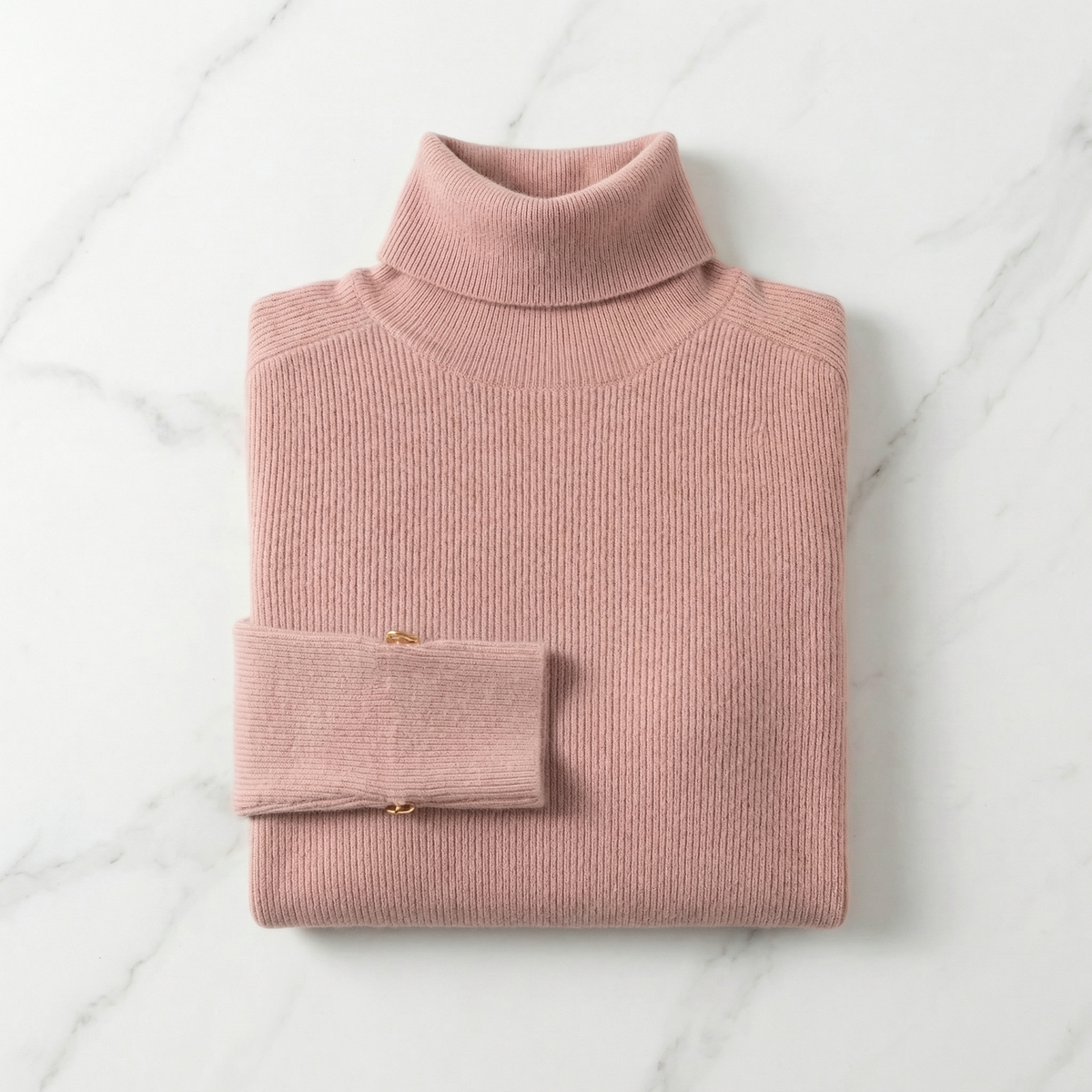 Clara Cashmere-Feel Turtleneck