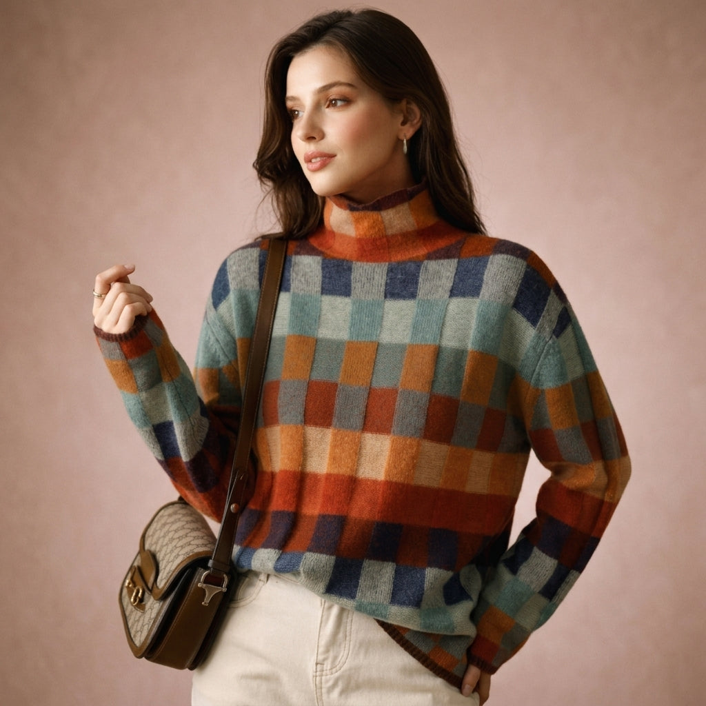 Petronilla Cashmere-Feel Turtleneck