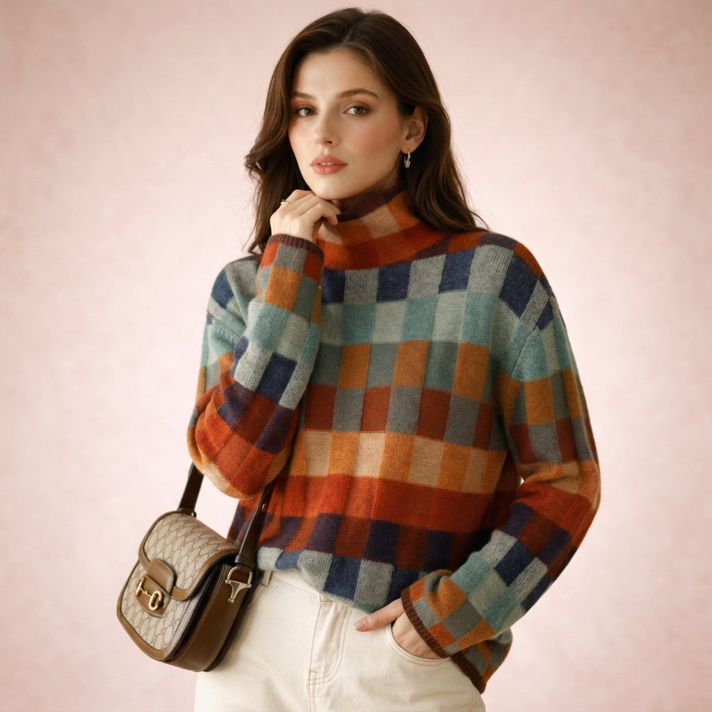 Petronilla Cashmere-Feel Turtleneck
