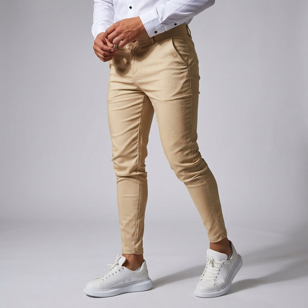 Elvaro Wool Business Trousers