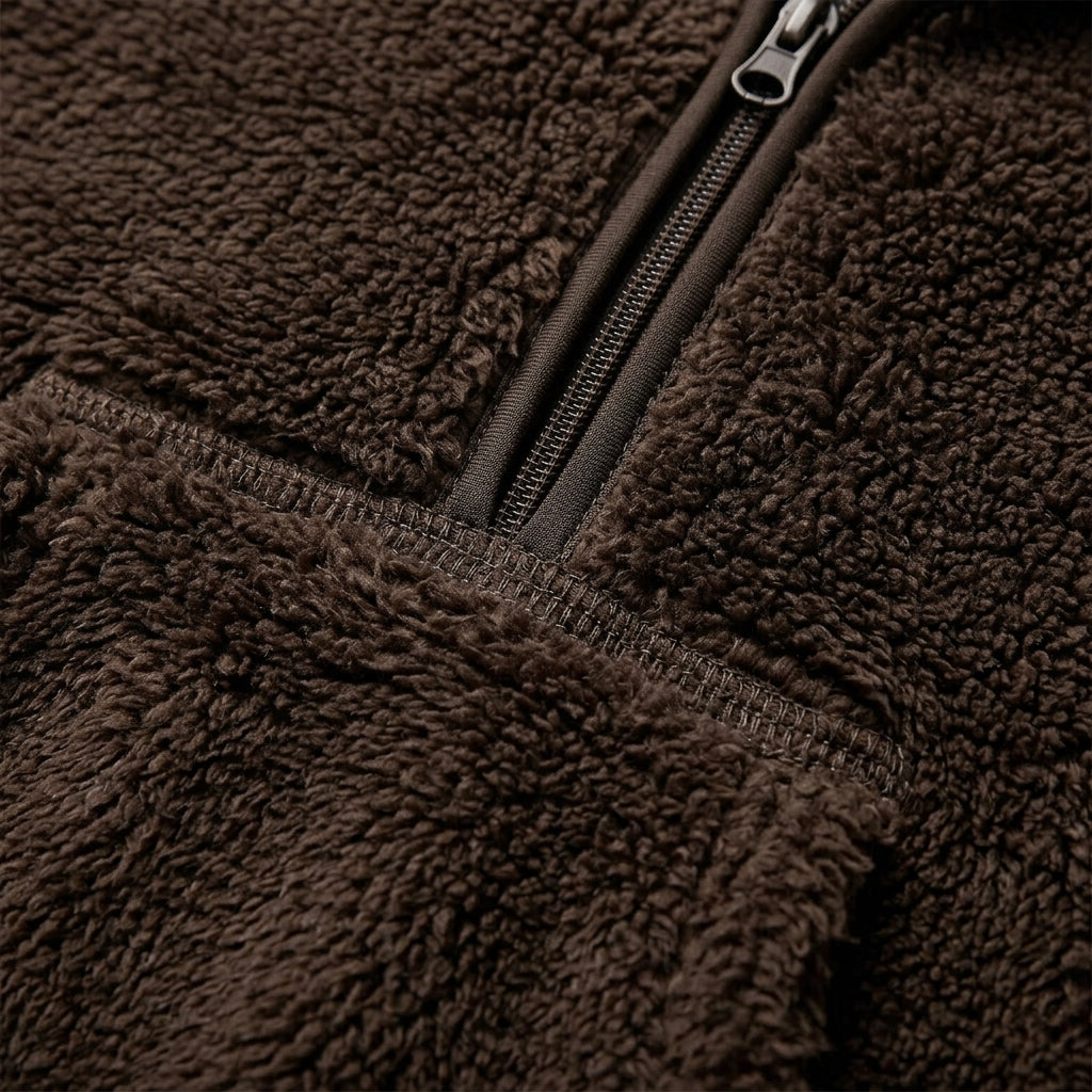 Velora Cashmere-Feel Half-Zip