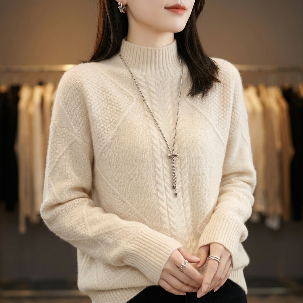 Kiara Cashmere-Feel Sweater