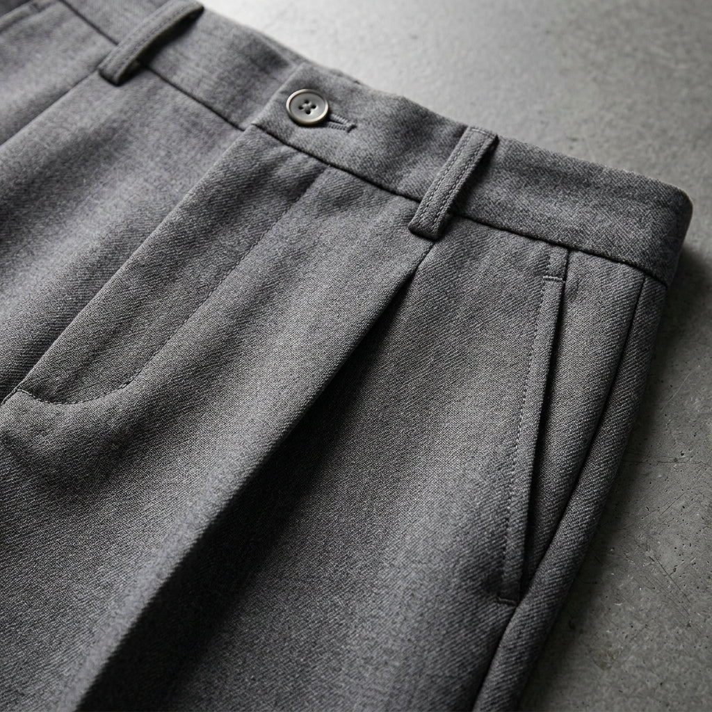 Heritage Wool Pleat Pants