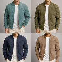 Harrow Faux Suede-Textured Jacket