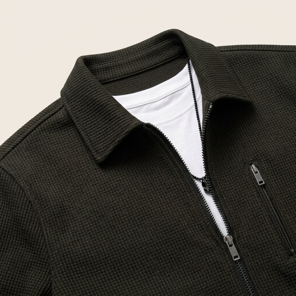 Atlas Textured Bomber Jacket