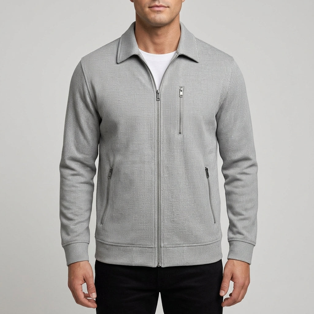 Atlas Textured Bomber Jacket