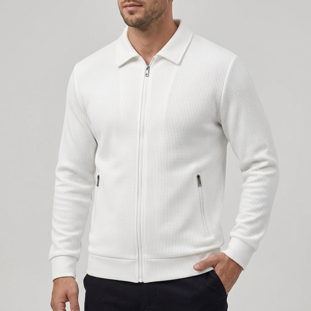 Atlas Textured Bomber Jacket