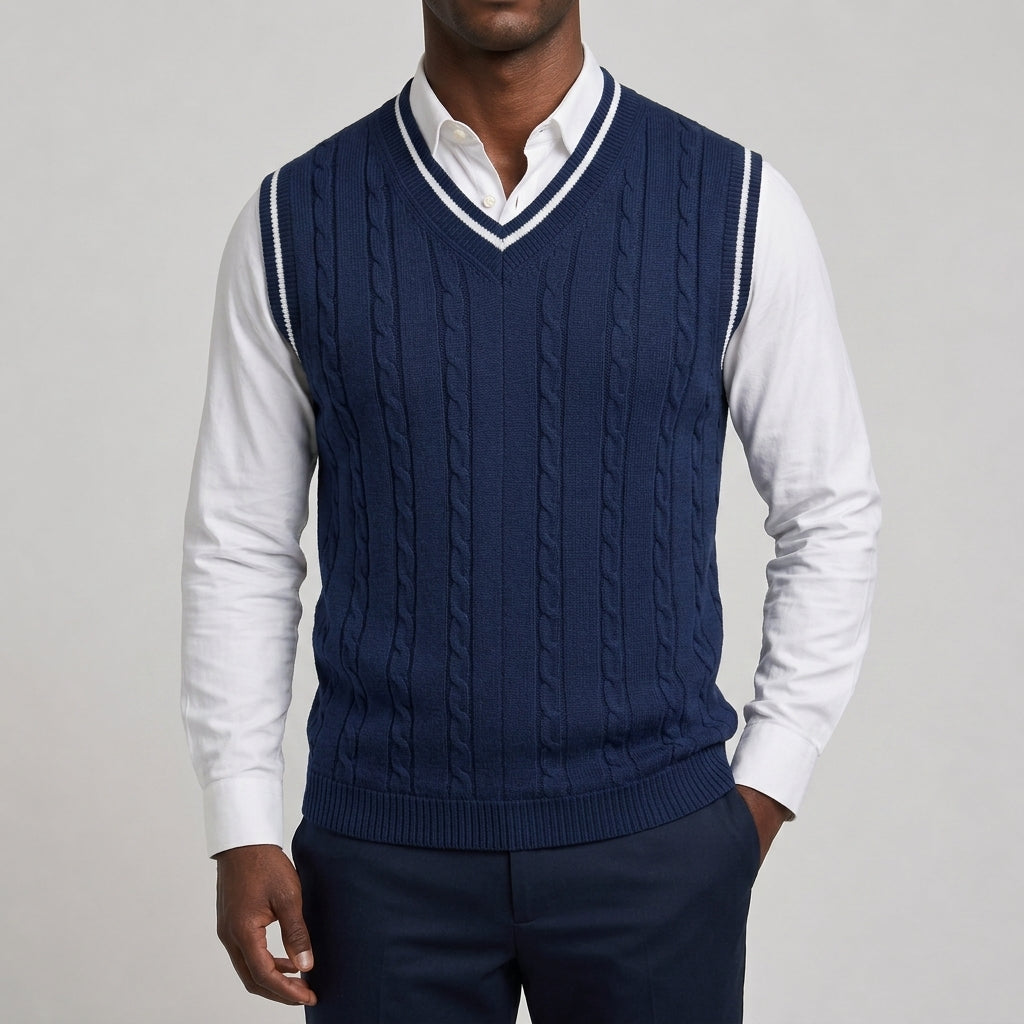 Capocile V-Neck Sweater Vest