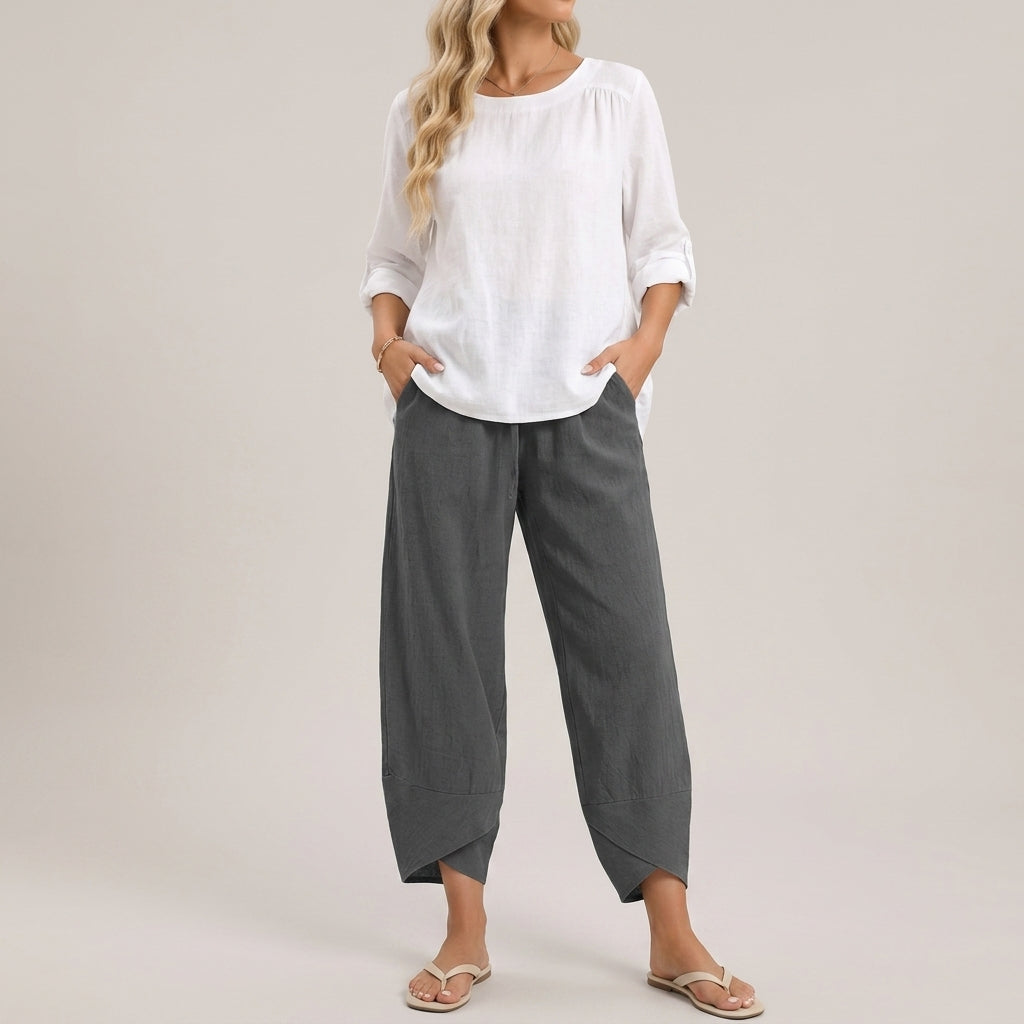 Monroe Tulip-Hem Pants