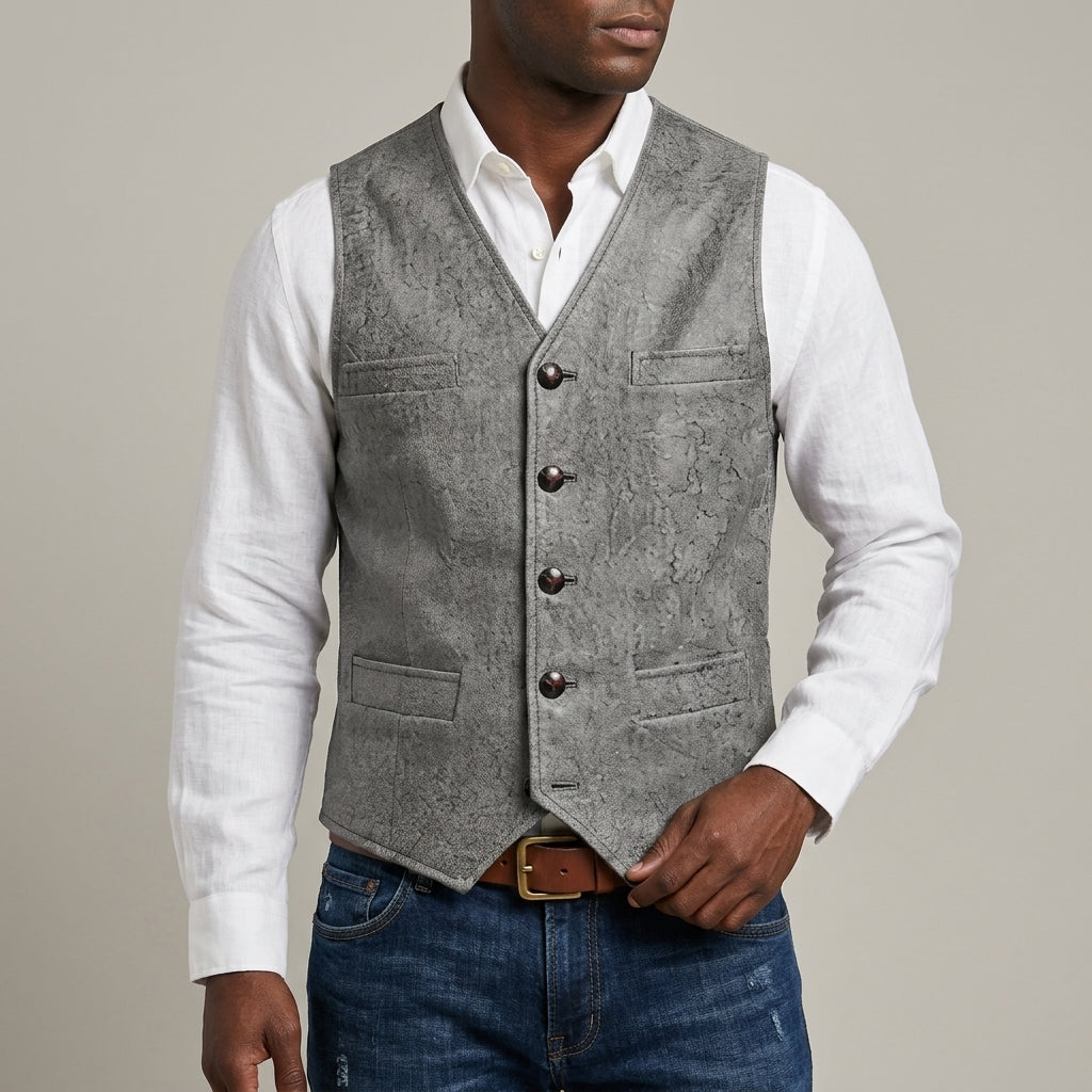 Stanton Button Waistcoat