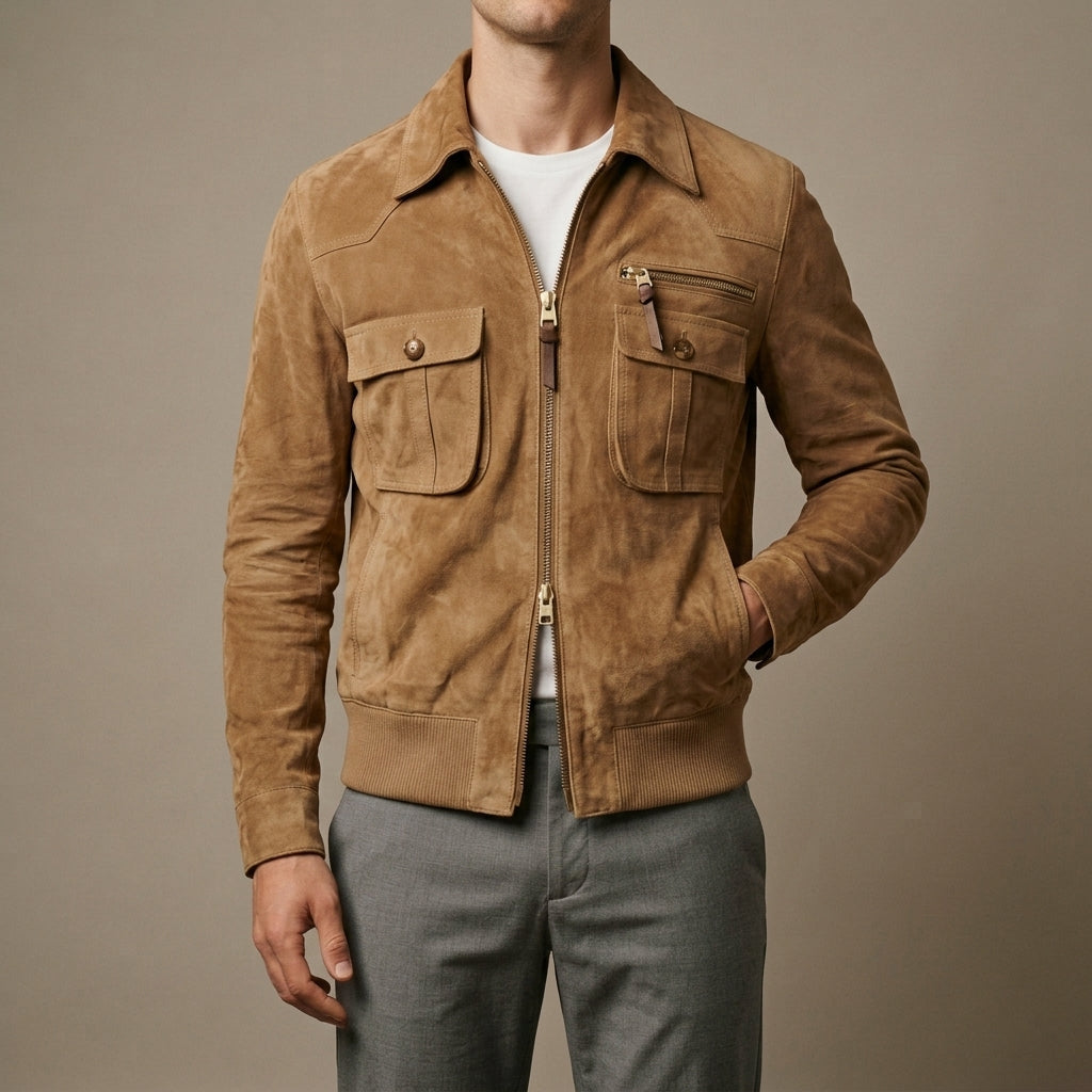 Arlington Faux Suede Jacket