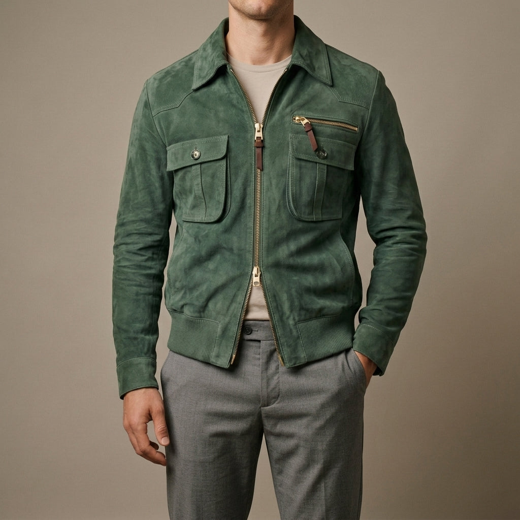 Arlington Faux Suede Jacket