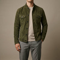 Reyes Faux Suede Jacket
