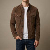 Reyes Faux Suede Jacket