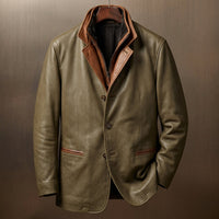 Langford Faux Leather Jacket