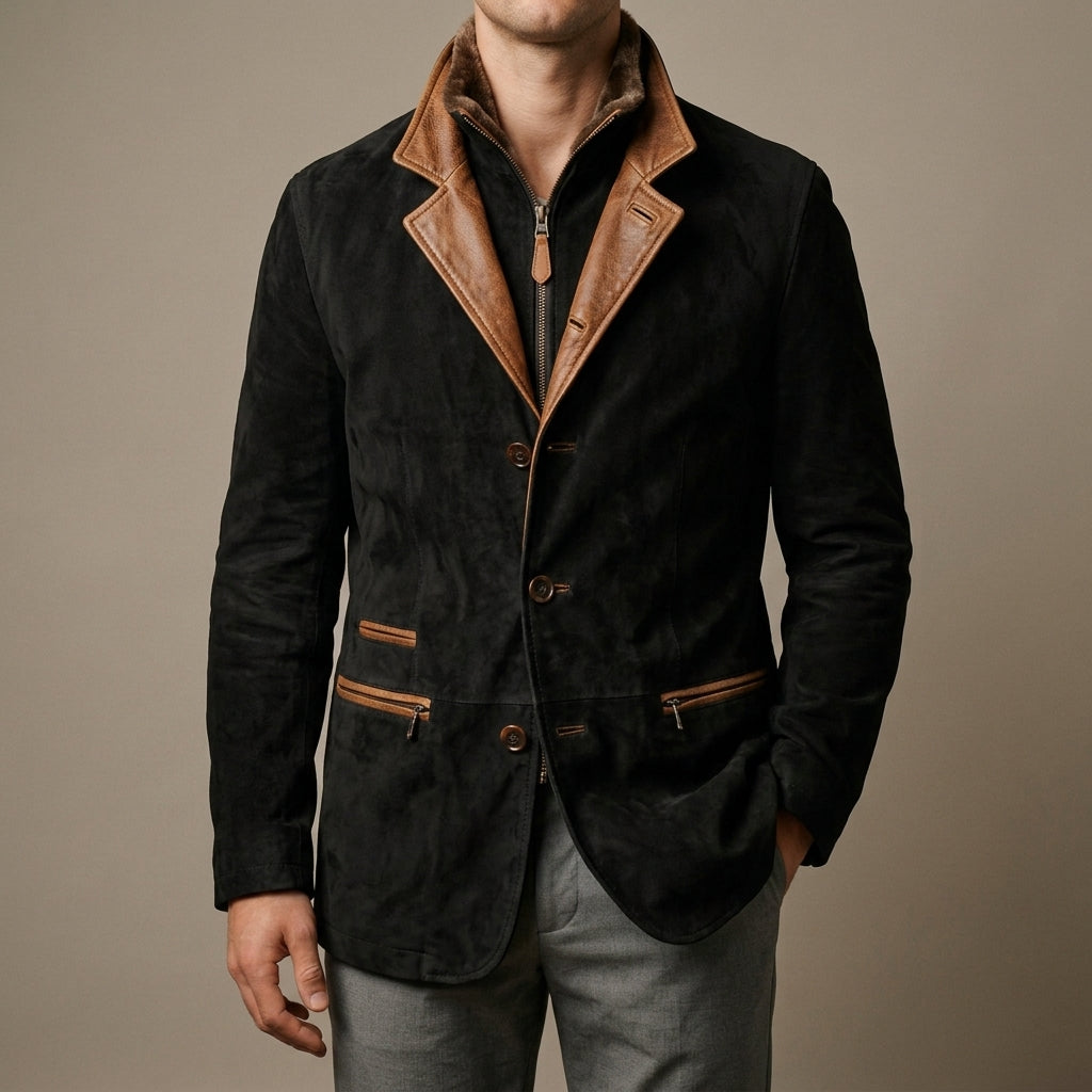 Langford Faux Leather Jacket