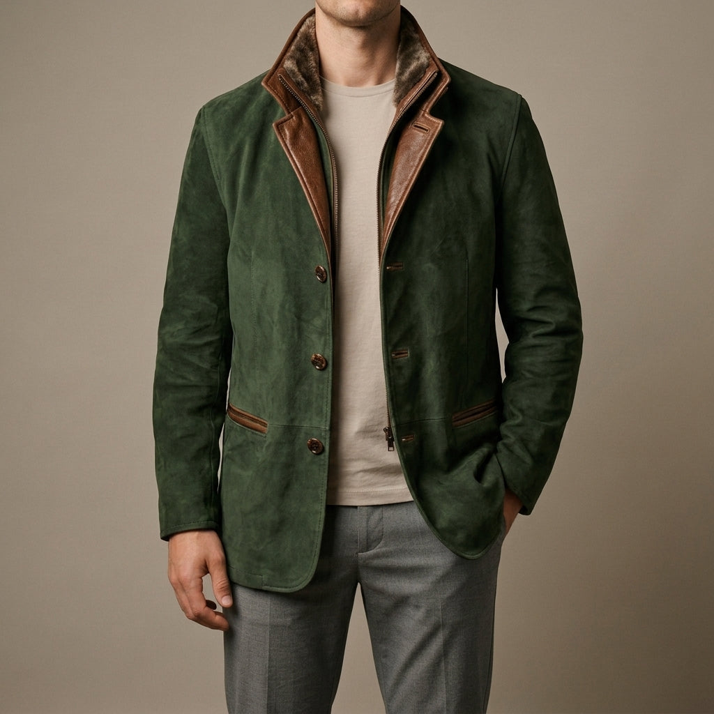 Langford Faux Leather Jacket