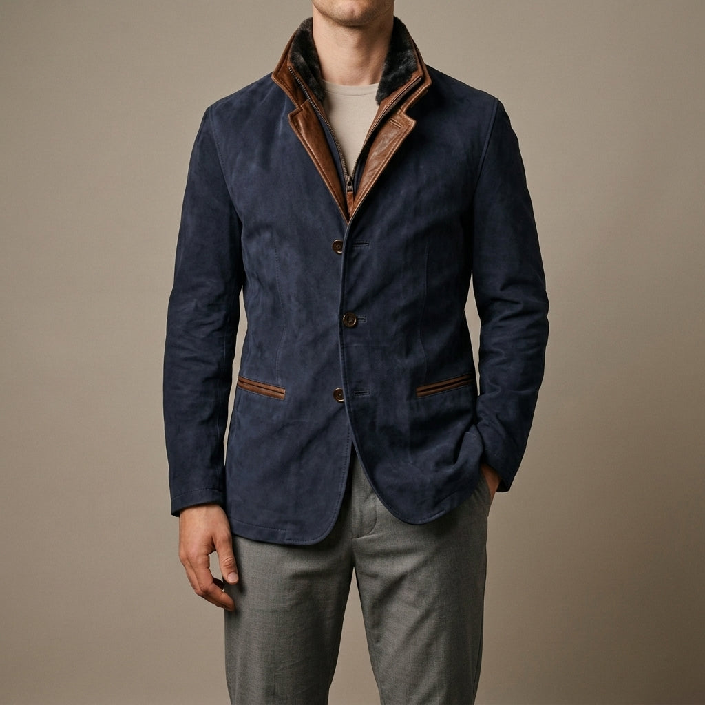 Langford Faux Leather Jacket