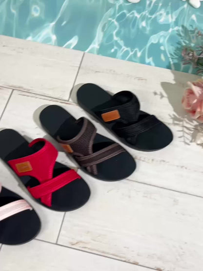 Luna | Breathable Mesh Slide Sandals