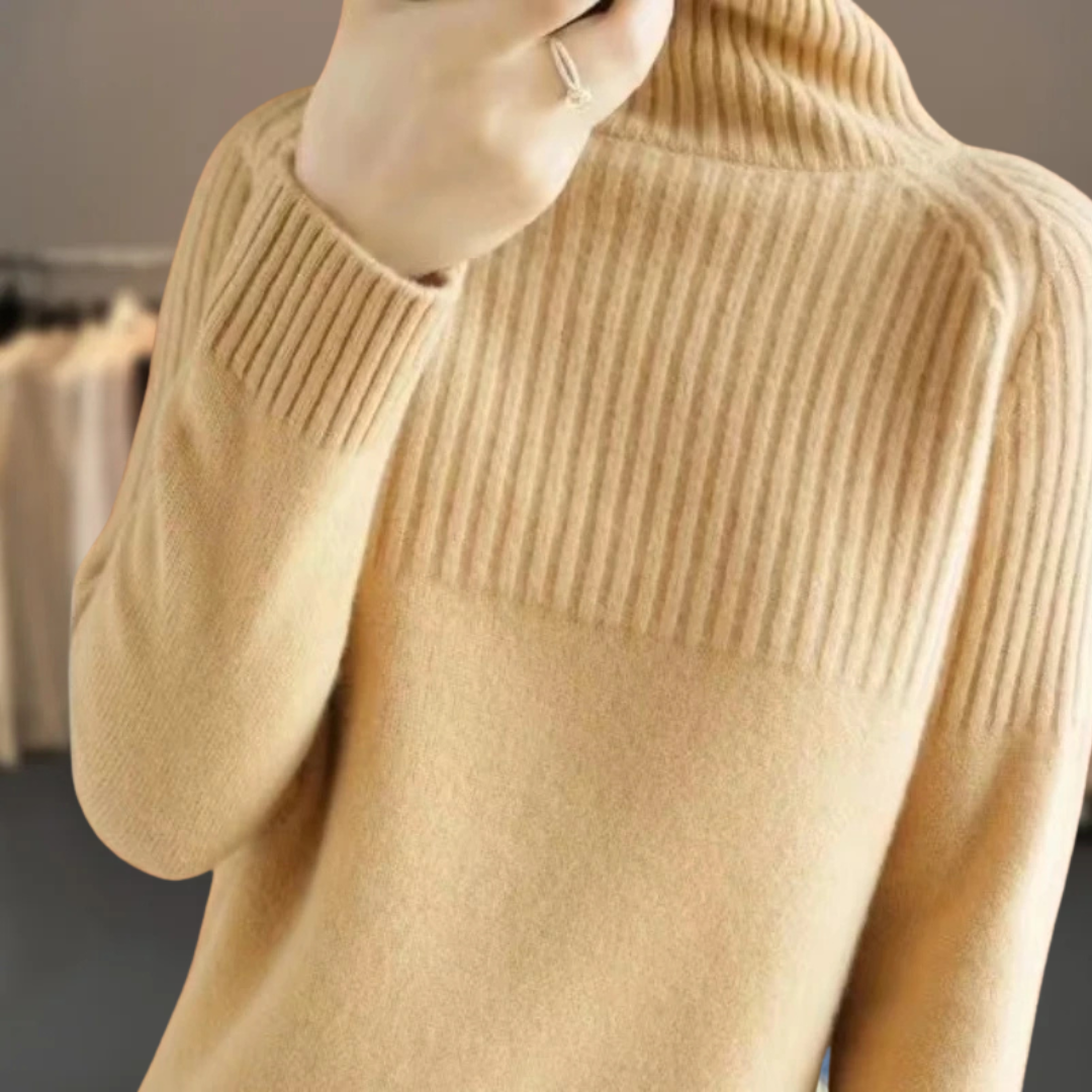 Aria Ribbed Turtleneck