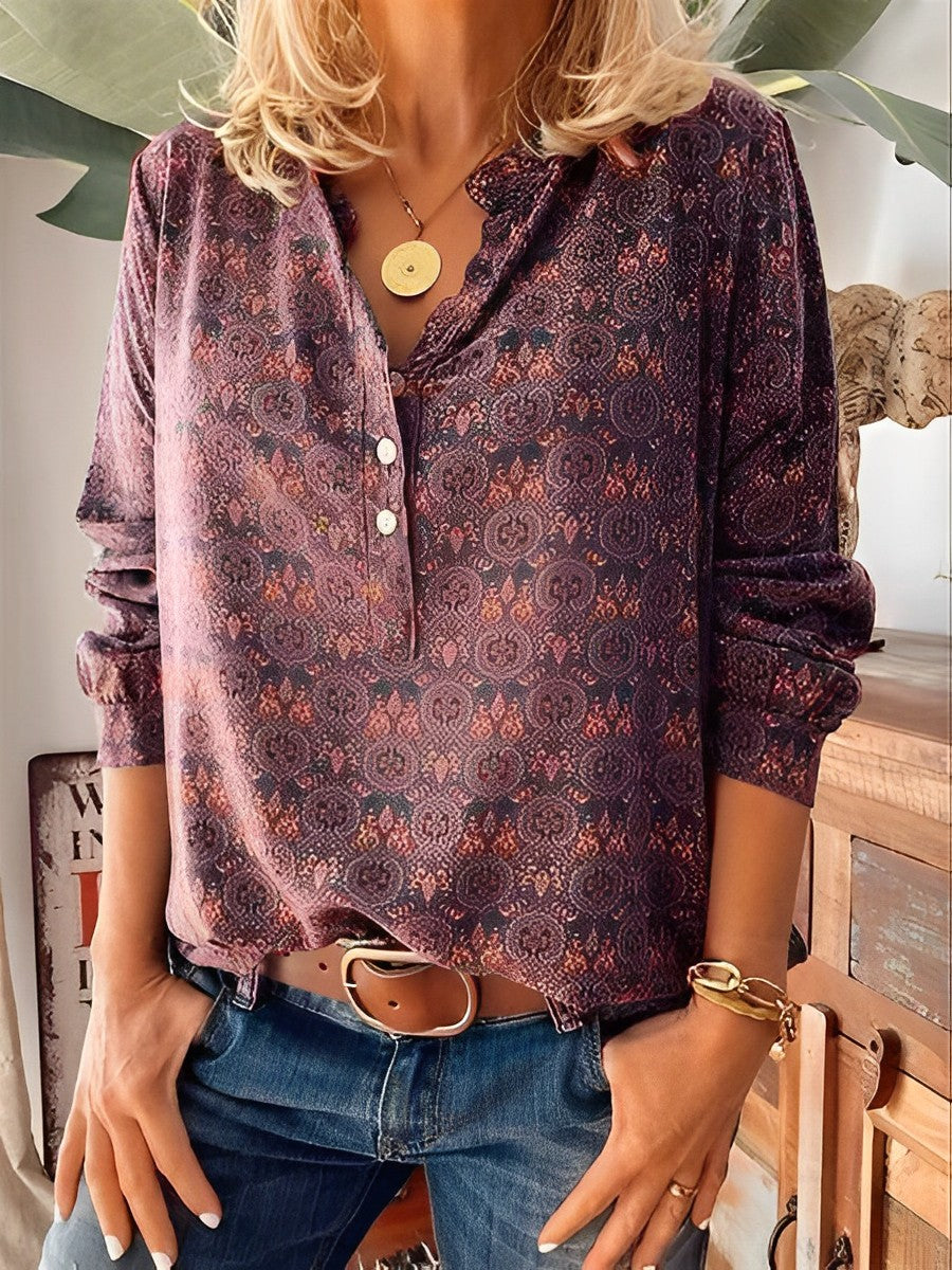 Adelinde - Vintage Style Summer Blouse