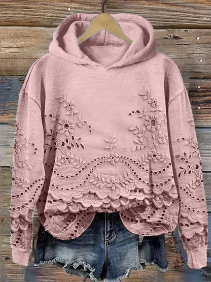 Saska™ | Chic Floral Hoodie