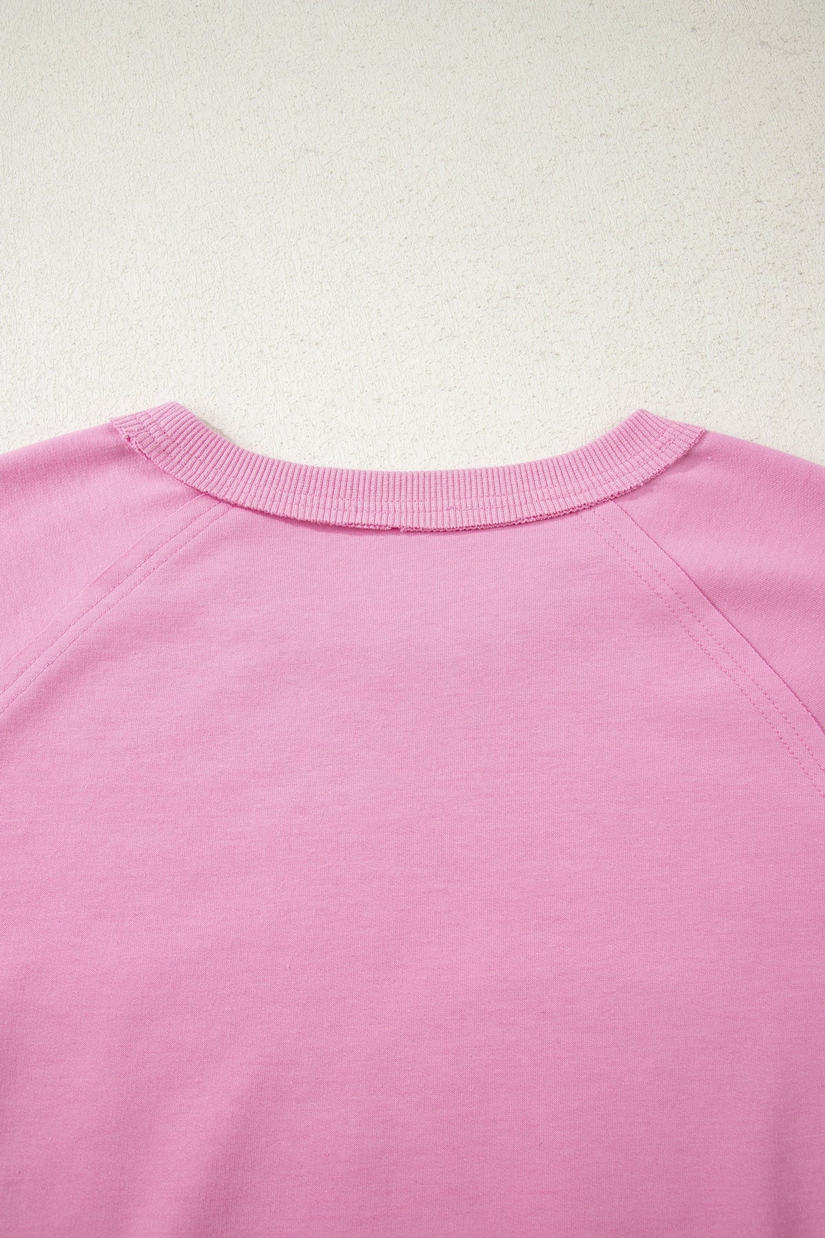 Pink Patchwork Top with Paisley Pattern, Valentine Hearts, and Long Sleeve English Embroidery