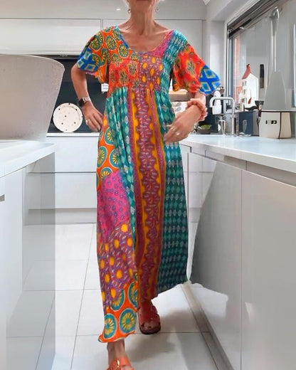 Bohemian Chic Dress for Festivals and Events