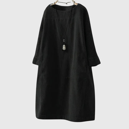 Chic Corduroy Midi Dress for Every Occasion