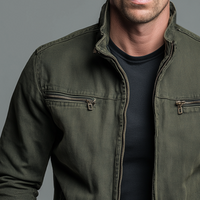 Ainsley Vintage Zip Jacket