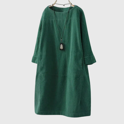 Chic Corduroy Midi Dress for Every Occasion