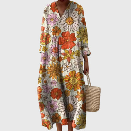 Stephanie™ | Chic Geometric Print Dress for Every Occasion
