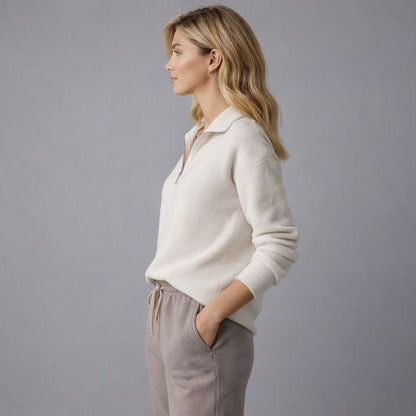 Lunara | Soft Zip Comfort Sweater
