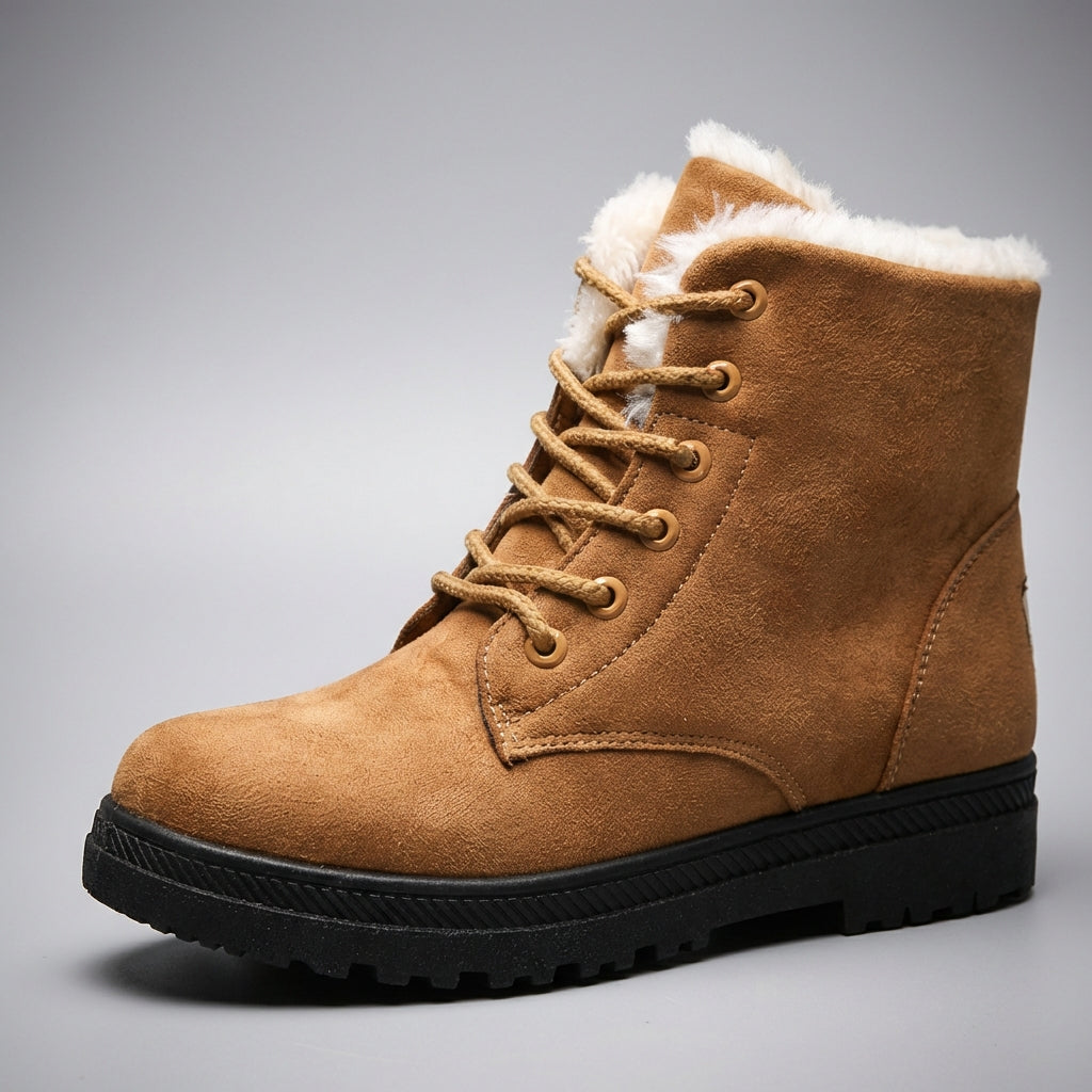Amelia Faux Leather Ankle Boots