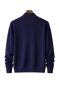 Nocturne Rib Wool Quarter-Zip